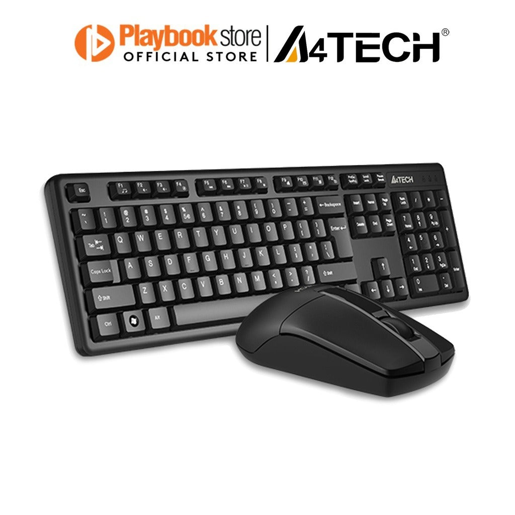 A4Tech 3330N GK-3 + G3-330N USB Nano Receiver Wireless Keyboard And Mouse Combo