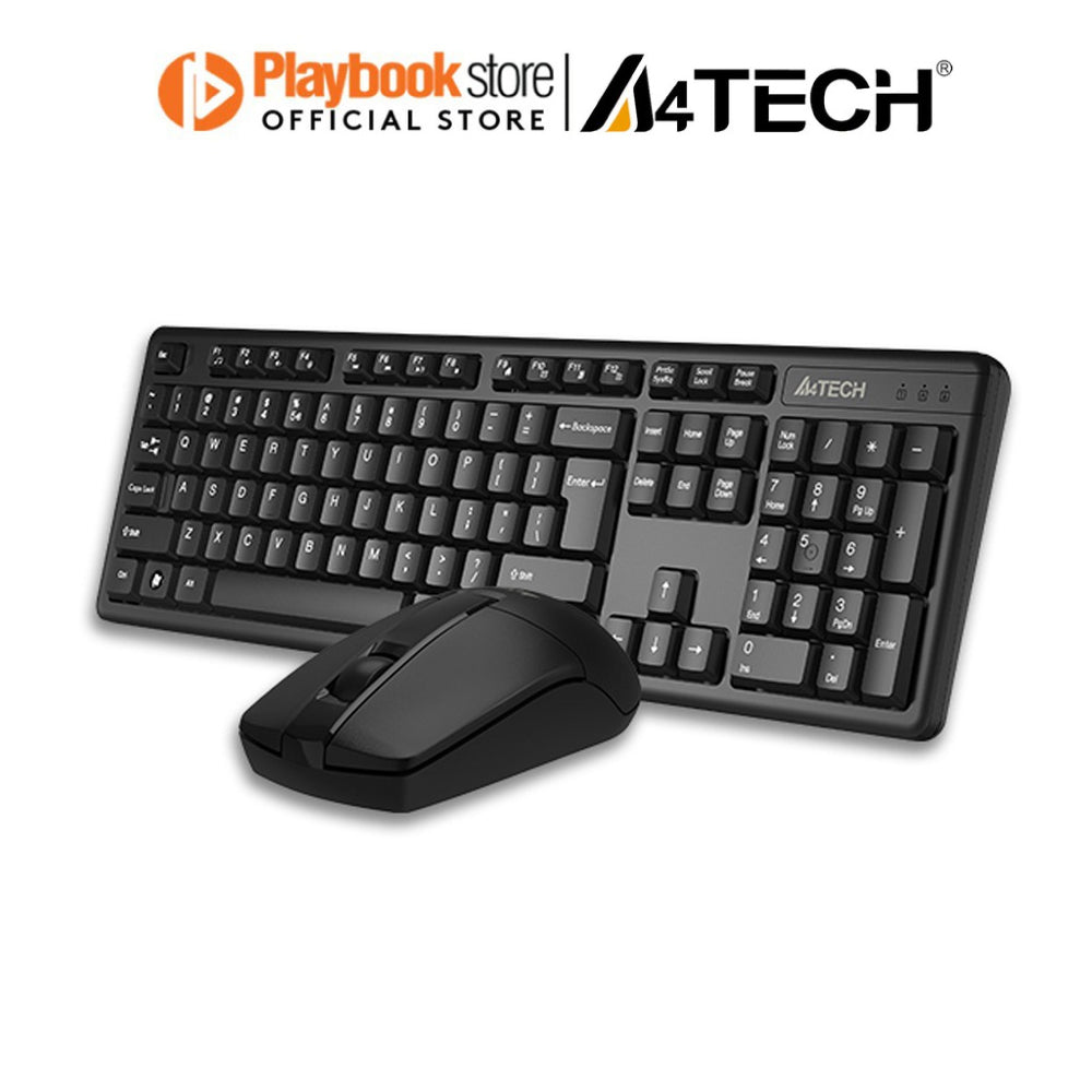 A4Tech 3330N GK-3 + G3-330N USB Nano Receiver Wireless Keyboard And Mouse Combo