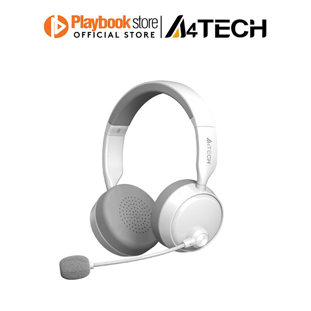 A4Tech BH230 Bluetooth v5.3 Advanced Noise Cancelling Microphone On Ear Wireless Headset