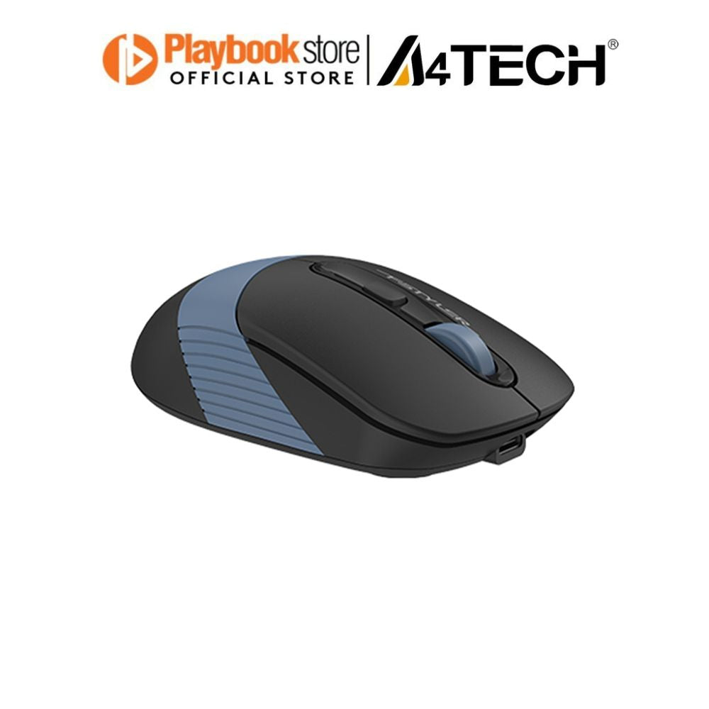 A4Tech Fstyler FB10C 1200/1600/2000/2400 DPI Dual Mode 2.4G Bluetooth Rechargeable Wireless Mouse