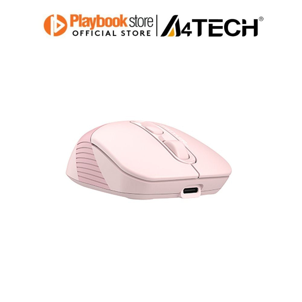 A4Tech Fstyler FB10C 1200/1600/2000/2400 DPI Dual Mode 2.4G Bluetooth Rechargeable Wireless Mouse