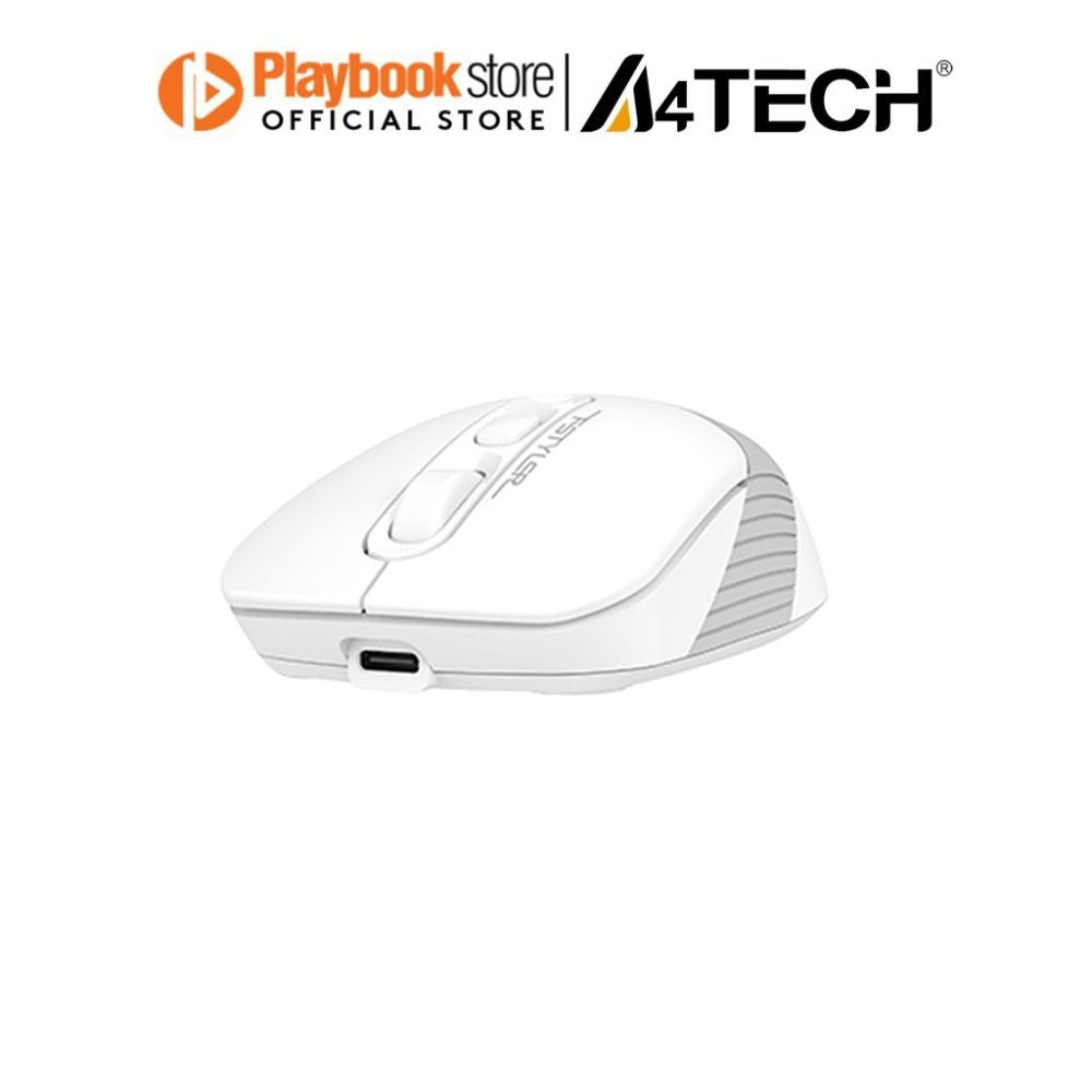 A4Tech Fstyler FB10C 1200/1600/2000/2400 DPI Dual Mode 2.4G Bluetooth Rechargeable Wireless Mouse
