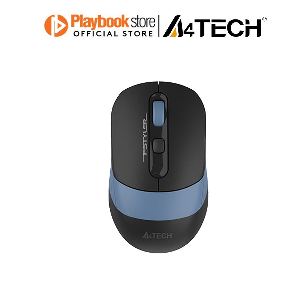 A4Tech Fstyler FB10C 1200/1600/2000/2400 DPI Dual Mode 2.4G Bluetooth Rechargeable Wireless Mouse