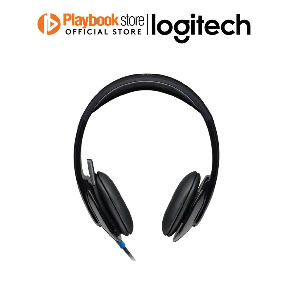 Logitech H540 High-Definition Sound & On-Ear Controls USB Computer Headset