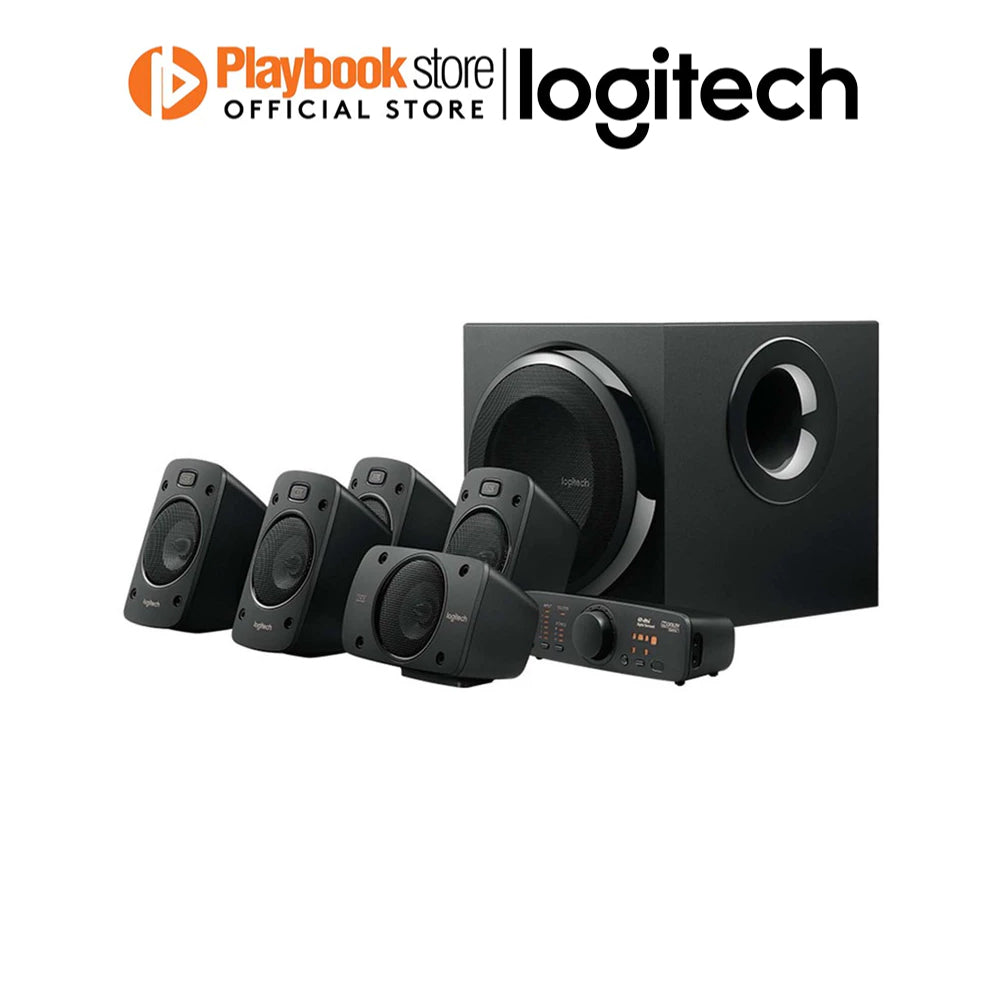 Logitech Z906 5.1 Surround Sound Speaker System null Speaker Logitech PLAYBOOKSTORE 099206023536 099206023536