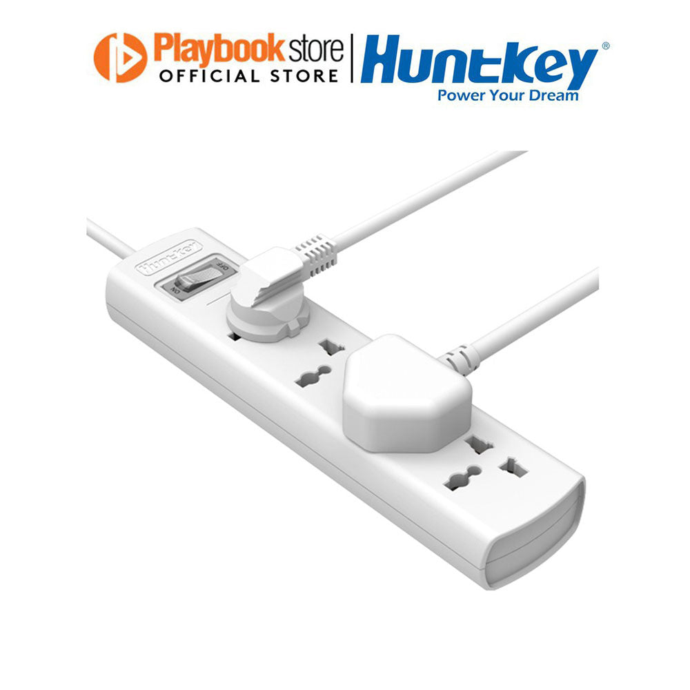 Huntkey SZM401 4 Sockets Power Strip Universal Outlets