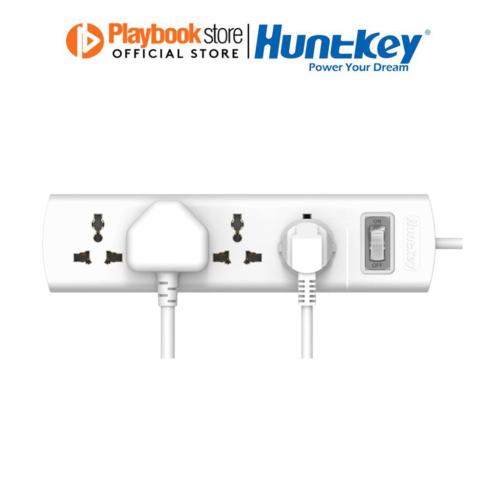 Huntkey SZM401 4 Sockets Power Strip Universal Outlets