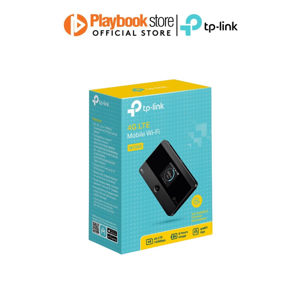 TP-Link M7350 4G LTE Mobile Hotspot Pocket Wi-Fi TP-Link M7350 4G LTE Mobile Wi-Fi Pocket Wi-Fi TP-Link PLAYBOOKSTORE 6935364080525 6935364080525
