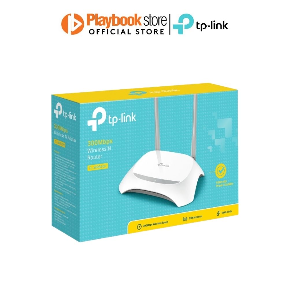 TP-Link TL-WR840N 300Mbps Wireless N Router null Router TP-Link PLAYBOOKSTORE 6935364070533 6935364070533