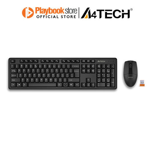 A4Tech 3330N GK-3 + G3-330N USB Nano Receiver Wireless Keyboard And Mouse Combo