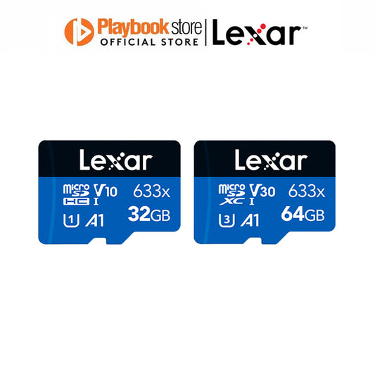Lexar High Performance Blue 633x 32GB/64GB microSDHC UHS-I Card Micro SD Card