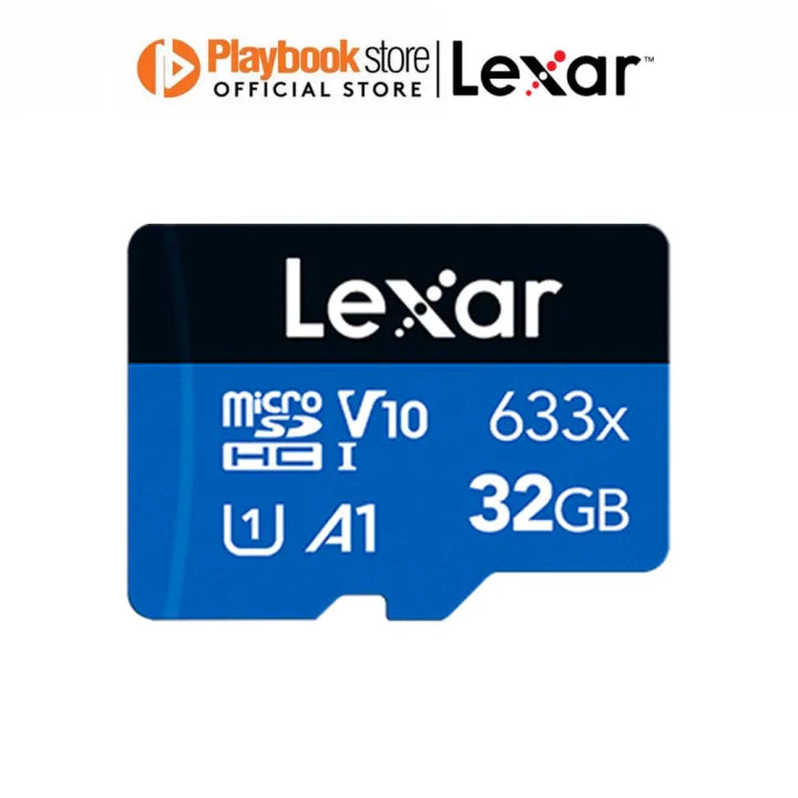 Lexar High Performance Blue 633x 32GB/64GB microSDHC UHS-I Card Micro SD Card