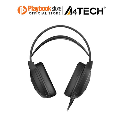 A4Tech FH300U Neon Illuminate LED Backlit Stereo Noise Canceling Wired USB Headset null Headphone A4Tech PLAYBOOKSTORE 4711421981101 4711421981101