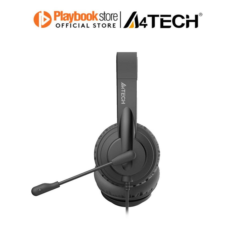 A4Tech HU-10 High Performance USB Headset Black #product_page_title ...