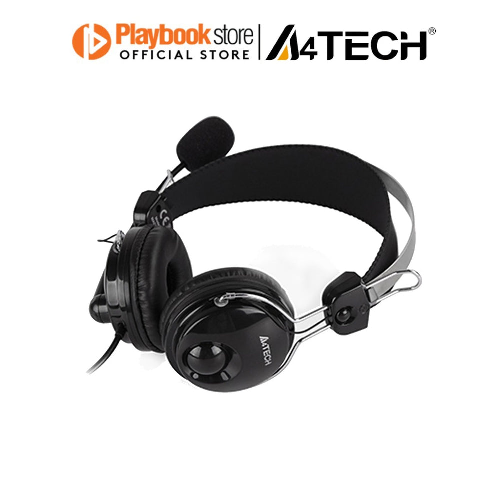 A4Tech HU-7P ComfortFit Stereo USB Headset null Headphone A4Tech PLAYBOOKSTORE  