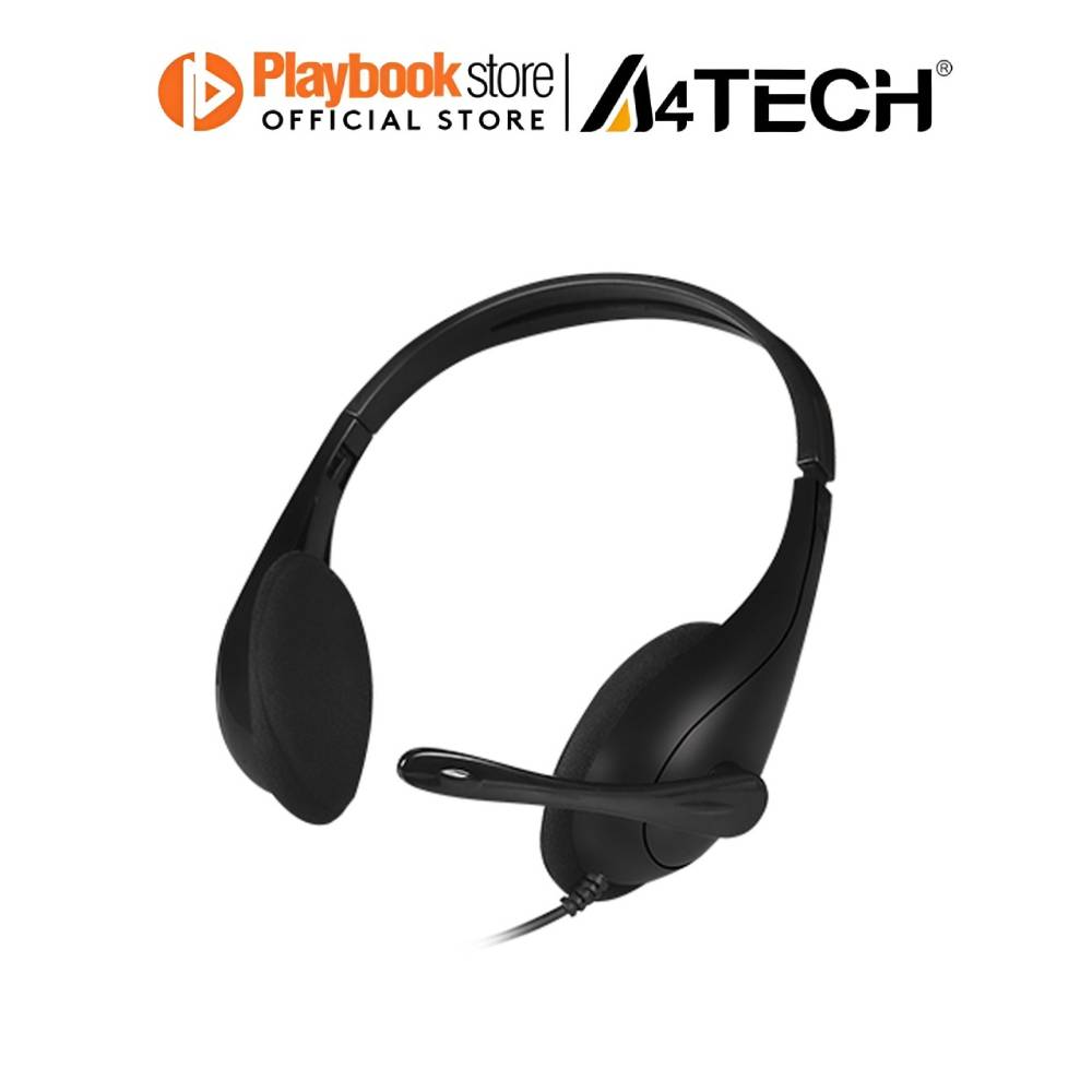 A4Tech HU-9 Omnidirectional Noise-canceling Mic. USB Headset - PLAYBOOKSTORE -  - 
