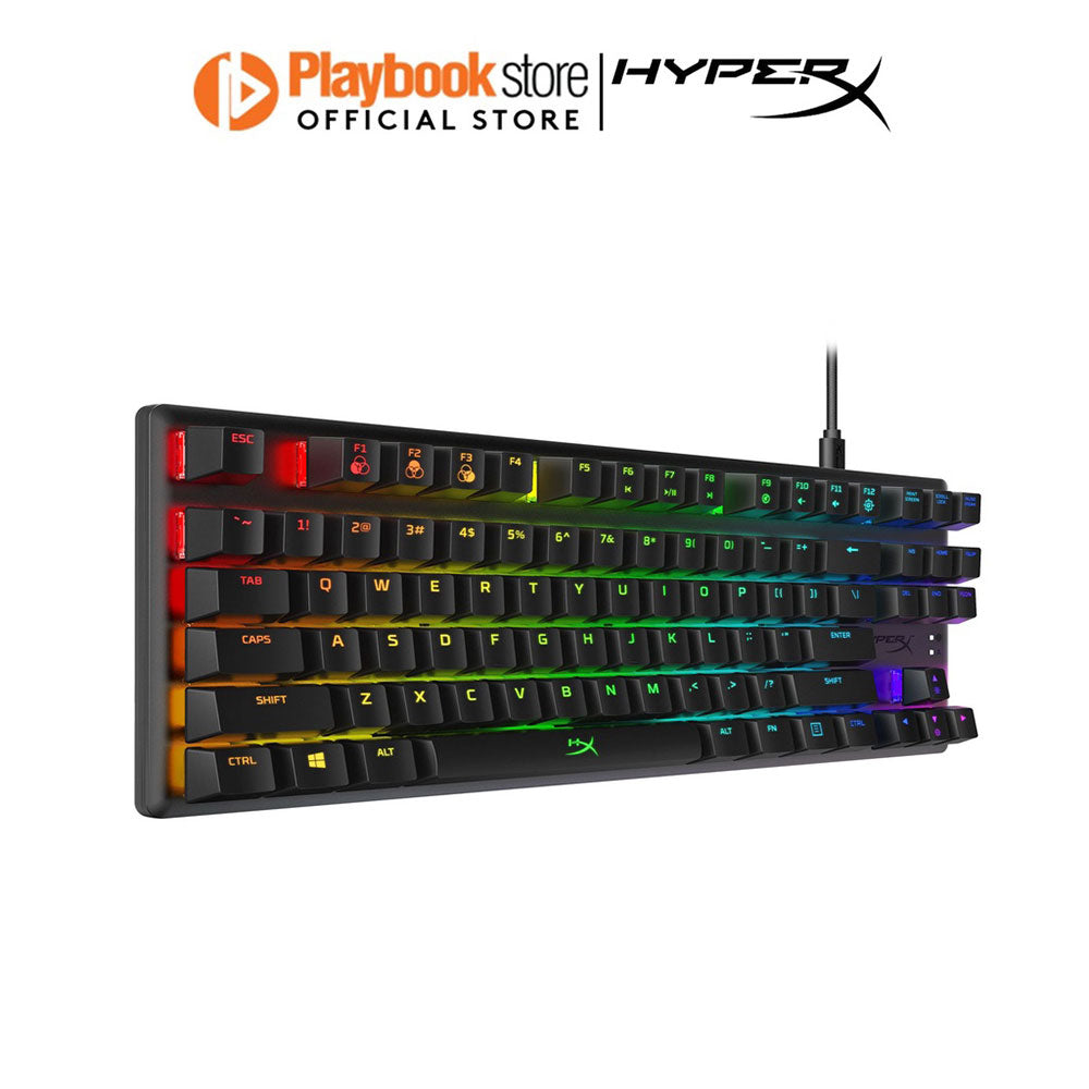 HyperX Alloy Origin Core Blue Switch Clicky Mechanical Gaming Keyboard (HX-KB7BLX-US/4P5P2AA)