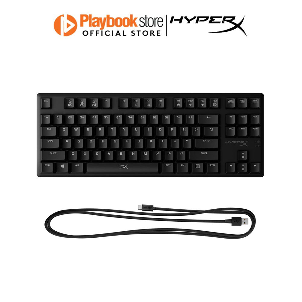HyperX Alloy Origin Core Blue Switch Clicky Mechanical Gaming Keyboard (HX-KB7BLX-US/4P5P2AA)