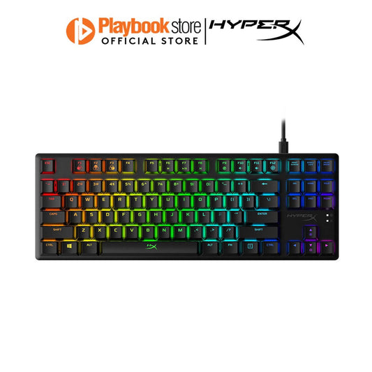 HyperX Alloy Origin Core Blue Switch Clicky Mechanical Gaming Keyboard (HX-KB7BLX-US/4P5P2AA)