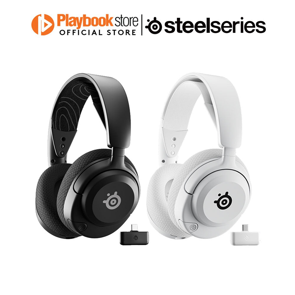 SteelSeries Arctis Nova 5 Bluetooth 5.3 2.4GHz Cross-Platform Wireless On Ear Gaming Headset
