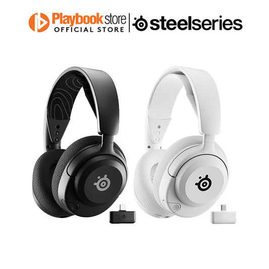 SteelSeries Arctis Nova 5 Bluetooth 5.3 2.4GHz Cross-Platform Wireless On Ear Gaming Headset