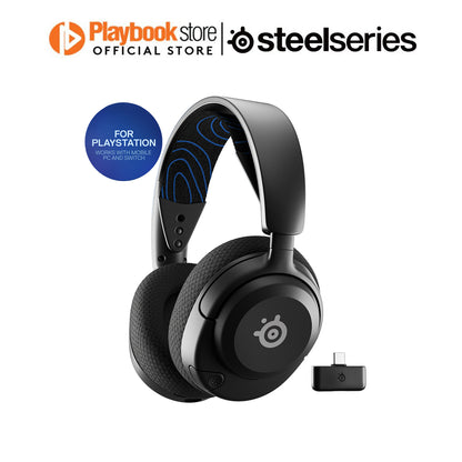 SteelSeries Arctis Nova 5P for PlayStation Cross-Platform Wireless On Ear Gaming Headset