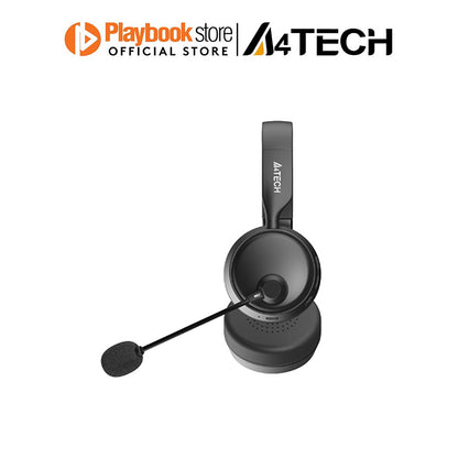 A4Tech BH235 Bluetooth 5.3 Technology Flexible Rotatable Microphone Wireless On-Ear Headset