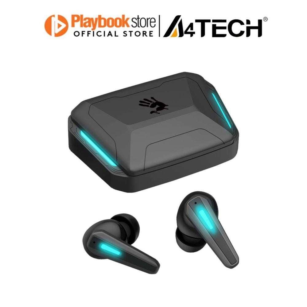A4Tech Bloody M70 Bluetooth v5.0 Noise Cancelling In Ear Wireless TWS Gaming Earphone - Black/Blue