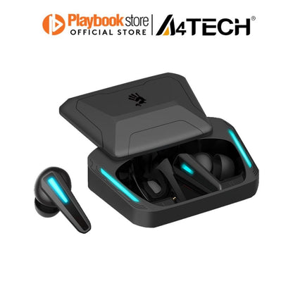 A4Tech Bloody M70 Bluetooth v5.0 Noise Cancelling In Ear Wireless TWS Gaming Earphone - Black/Blue