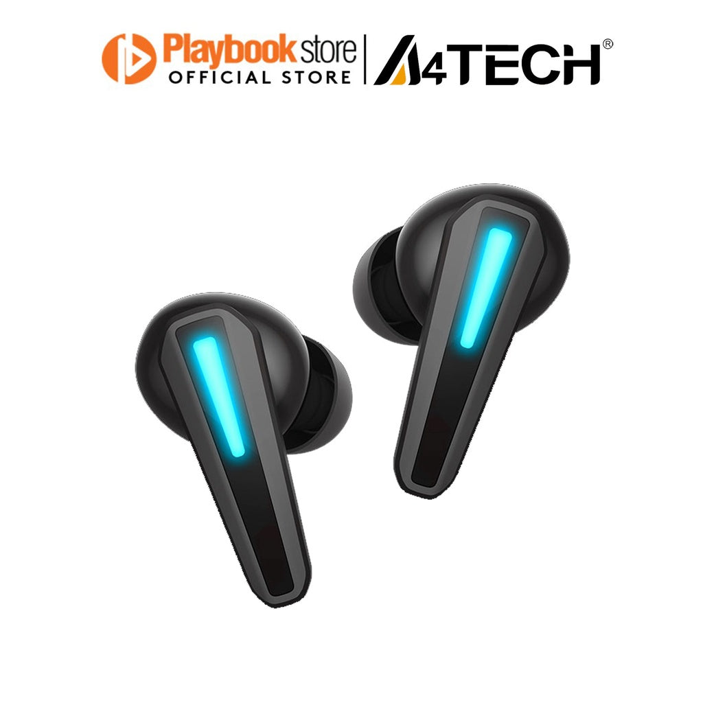 A4Tech Bloody M70 Bluetooth v5.0 Noise Cancelling In Ear Wireless TWS Gaming Earphone - Black/Blue