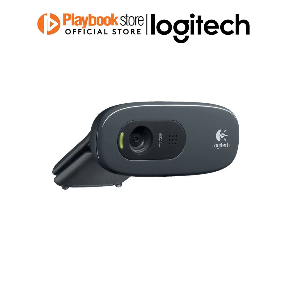 Logitech C270 HD 720p/30fps Built-In Mic USB-A Webcam