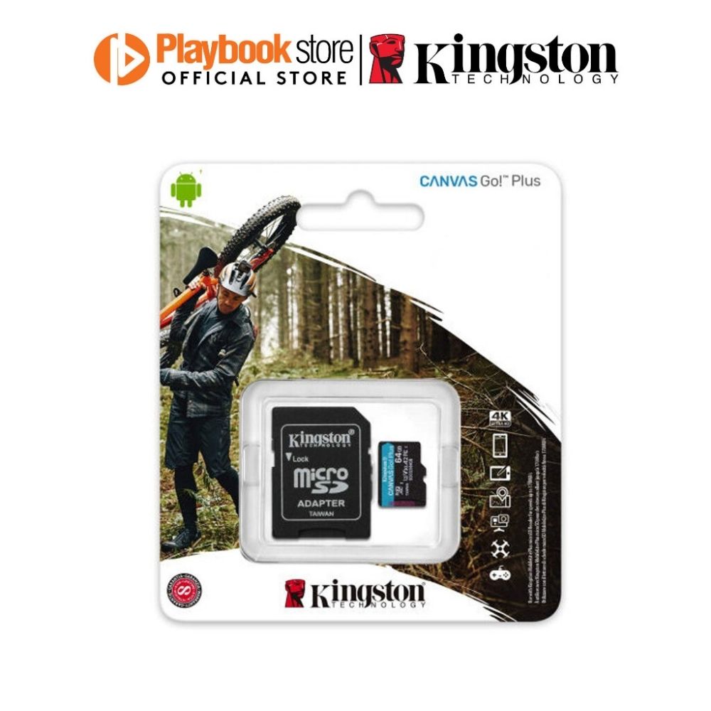 Kingston Canvas Go Plus 64GB/128GB/256GB/512GB MicroSDXC MicroSD Memory Card