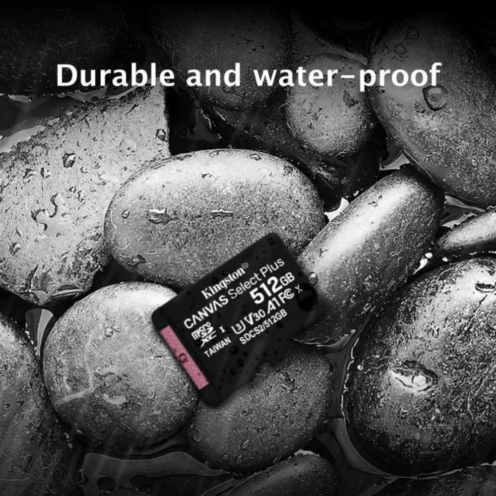 Kingston Canvas Select Plus SD Card 32GB/64GB/128GB/256GB/512GB MicroSDHC MicroSDXC MicroSD Card