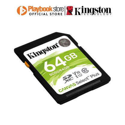 Kingston Canvas Select Plus SD Card 32GB/64GB/128GB MicroSDHC MicroSDXC for Cameras