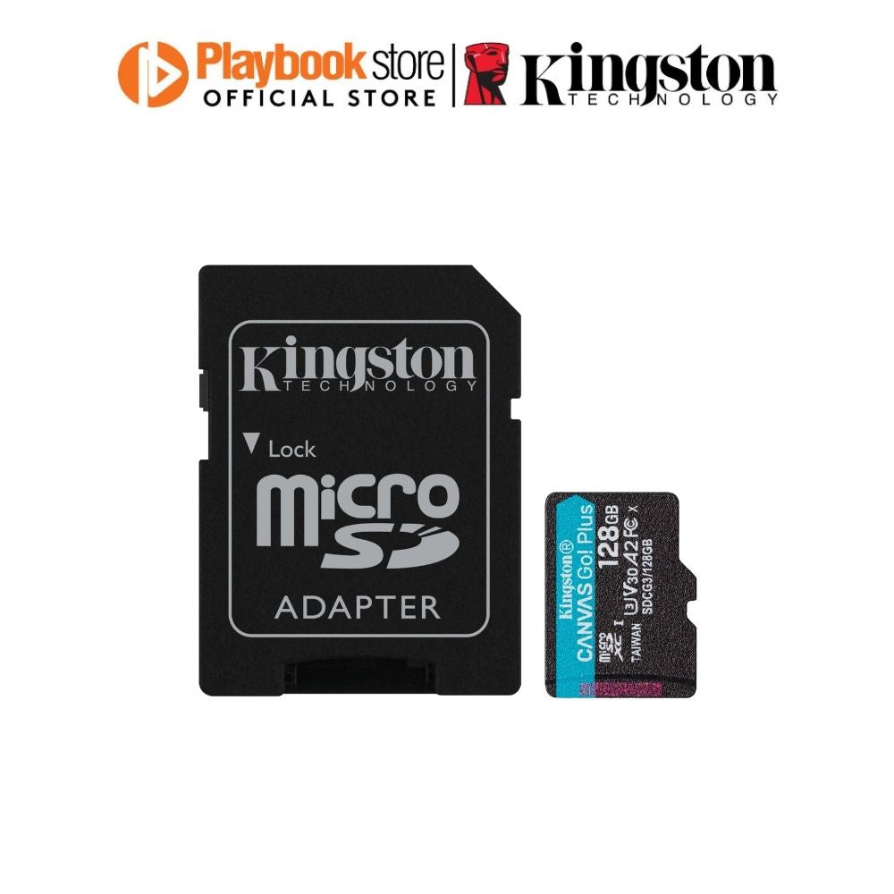 Kingston Canvas Go Plus 64GB/128GB/256GB/512GB MicroSDXC MicroSD Memory Card