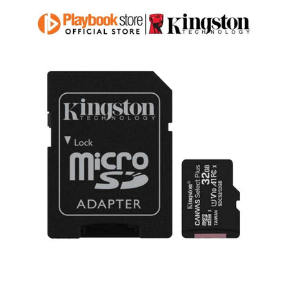Kingston Canvas Select Plus SD Card 32GB/64GB/128GB/256GB/512GB MicroSDHC MicroSDXC MicroSD Card