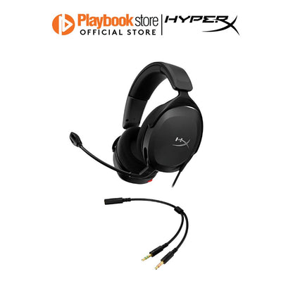 HyperX Cloud Stinger 2 Core Clear Sound Bi-Directional Over-Ear Wired Gaming Headset (683L9AA)