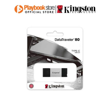 Kingston DataTraveler 80 32GB/64GB/128GB/256GB USB Type-C Flash Drive