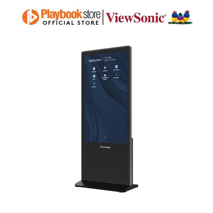 ViewSonic EP5543T 4K UHD 2160 x 3840 60Hz TFT LCD Technology 8ms Interactive ePoster Kiosk