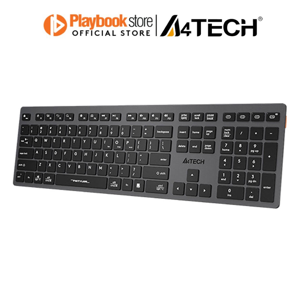 A4Tech FBX50C Bluetooth & 2.4G Wireless Smooth Scissor Switch Keys Ultra-Slim Keycaps Keyboard
