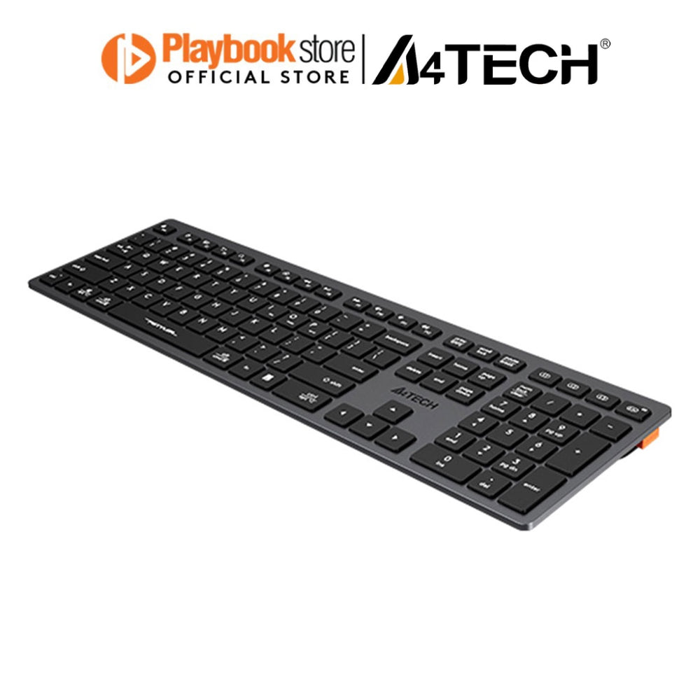 A4Tech FBX50C Bluetooth & 2.4G Wireless Smooth Scissor Switch Keys Ultra-Slim Keycaps Keyboard