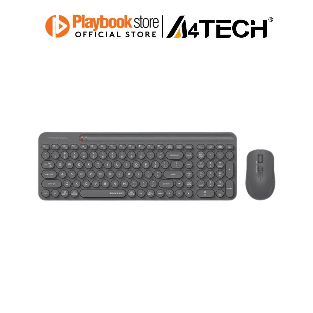 A4Tech FG3300 Air 2 QuietKey 2-Zone Wireless Keyboard and Mouse Combo # ...