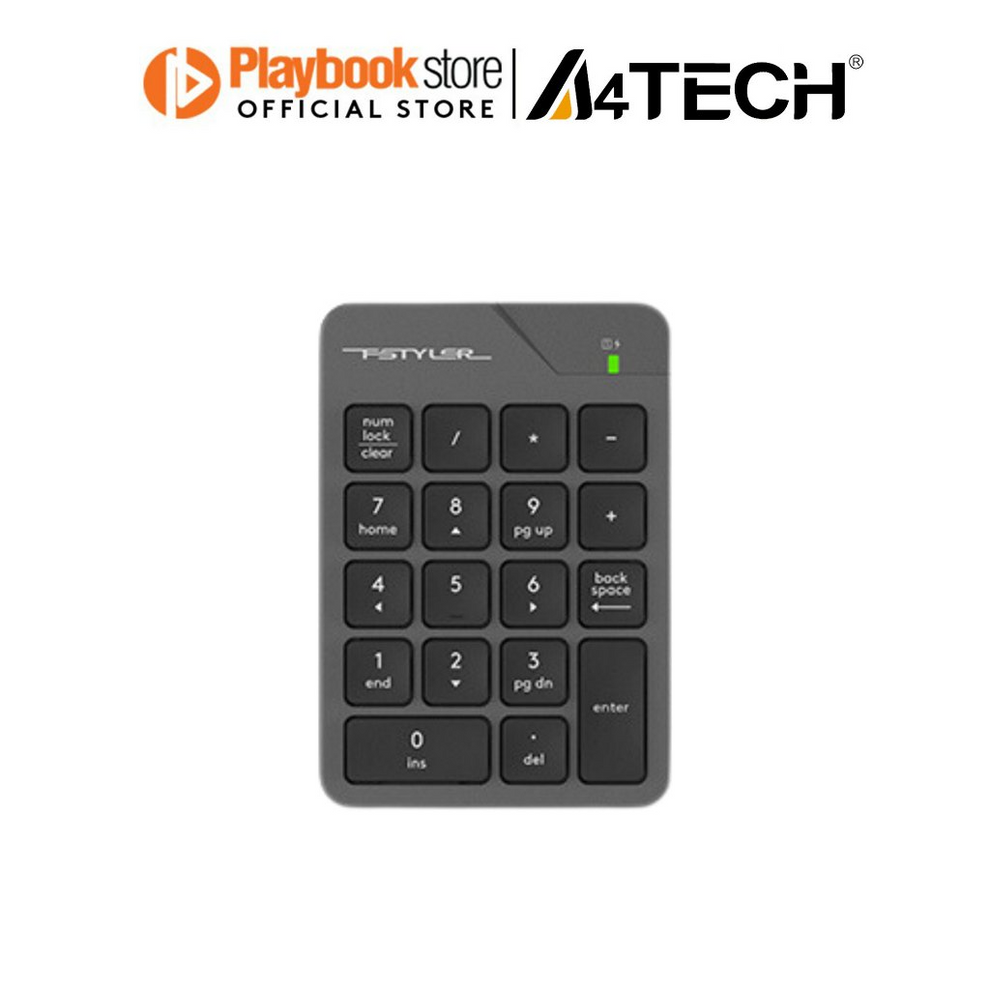 A4Tech FGK21C 2.4G Rechargeable Wireless Numeric Keypad – PLAYBOOKSTORE