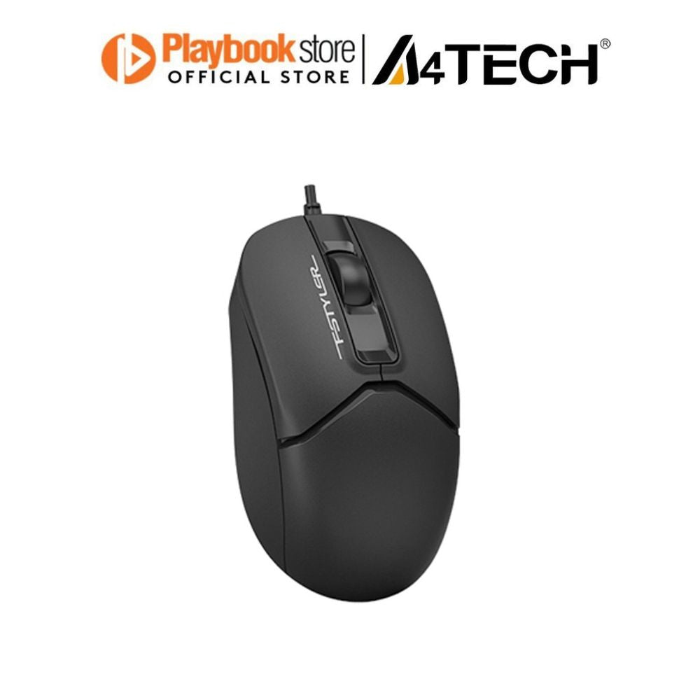 A4Tech Fstyler FM12 1200 DPI 5M Clicks Lifecycle 4-Way Wheel 3 Buttons Optical Wired Mouse