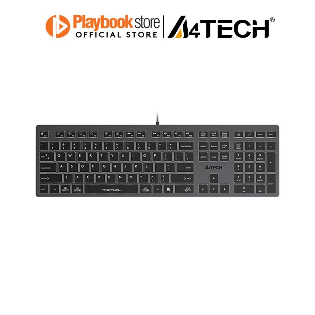 A4Tech FX60 Scissor Switch Keys USB Wired Keyboard