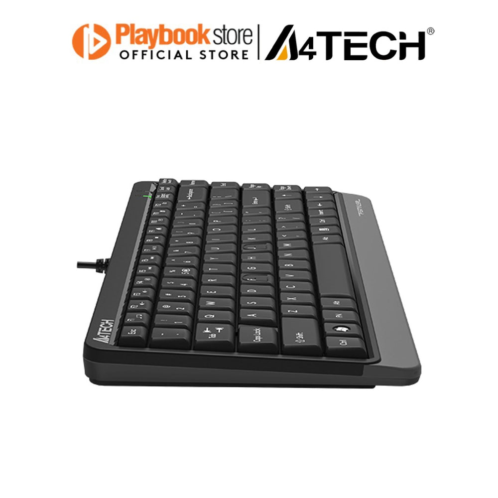 A4Tech Fstyler FKS11 Sleek Round-Square Keycaps Compact Mini Wired Keyboard