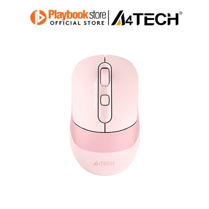 A4Tech Fstyler FB10C 1200/1600/2000/2400 DPI Dual Mode 2.4G Bluetooth Rechargeable Wireless Mouse