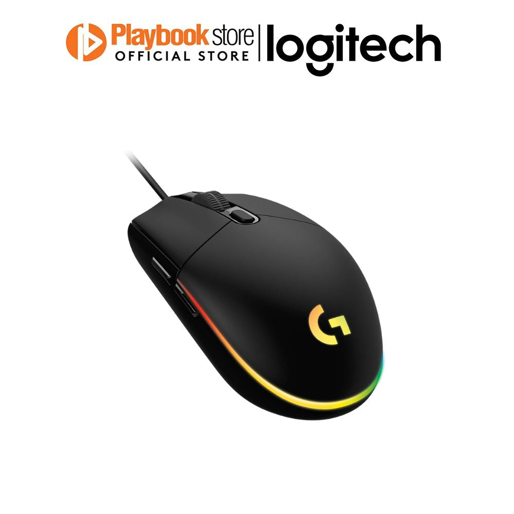 Logitech G102 LIGHTSYNC 8,000 DPI Customizable RGB Lighting Wired Gaming Mouse