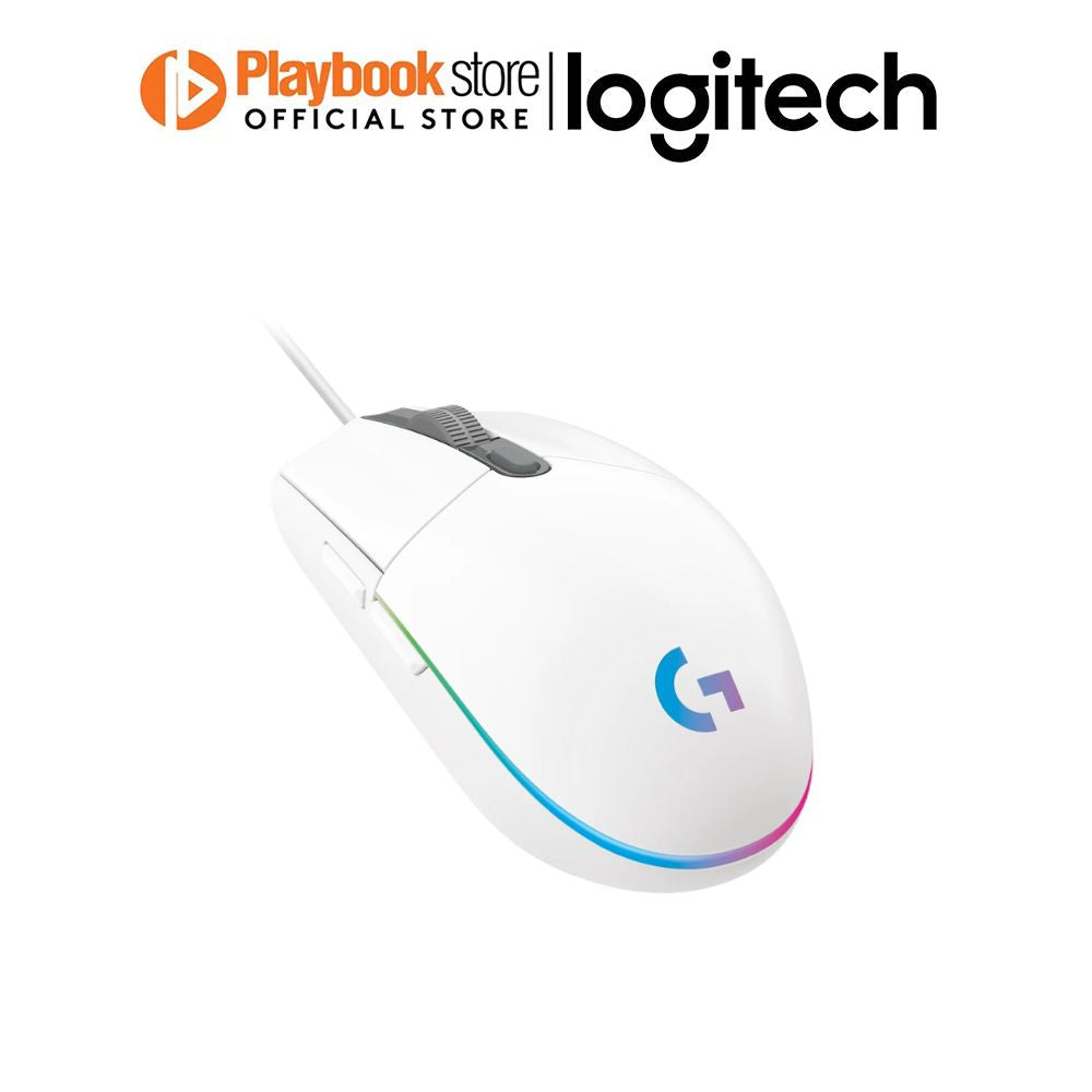 Logitech G102 LIGHTSYNC 8,000 DPI Customizable RGB Lighting Wired Gaming Mouse