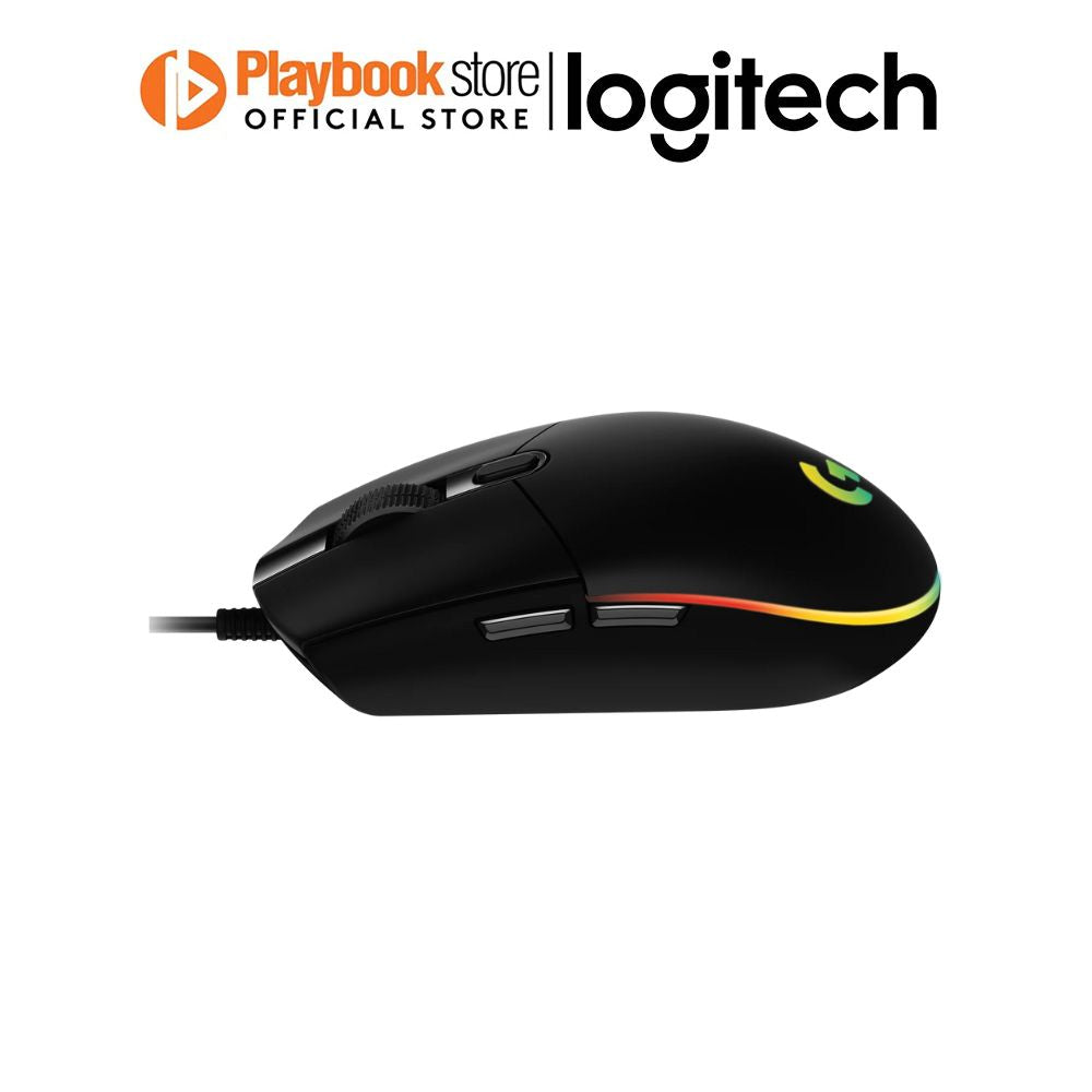 Logitech G102 LIGHTSYNC 8,000 DPI Customizable RGB Lighting Wired Gaming Mouse